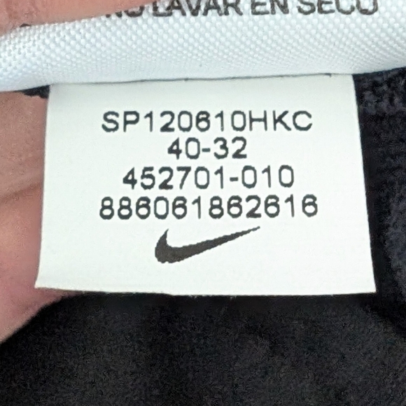 NIKE Men's Golf Pants Tour Performance Dri-fit Pants 40x32 - Picture 10 of 10